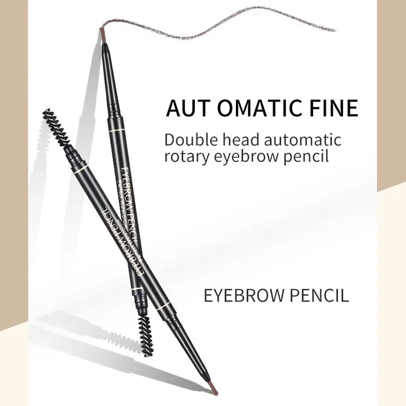 Natural Double Heads Automatic Eyebrow Pencil -  Glowcella