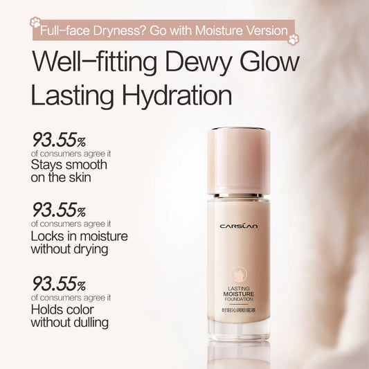 Long-lasting Moisture Matte Liquid Foundation -  Glowcella