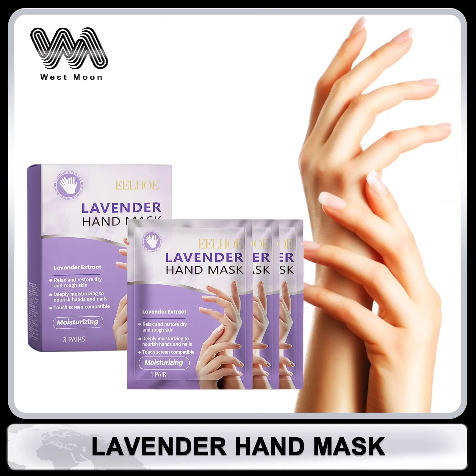 Anti-Wrinkle and Moisturizing Hand Mask -  Glowcella