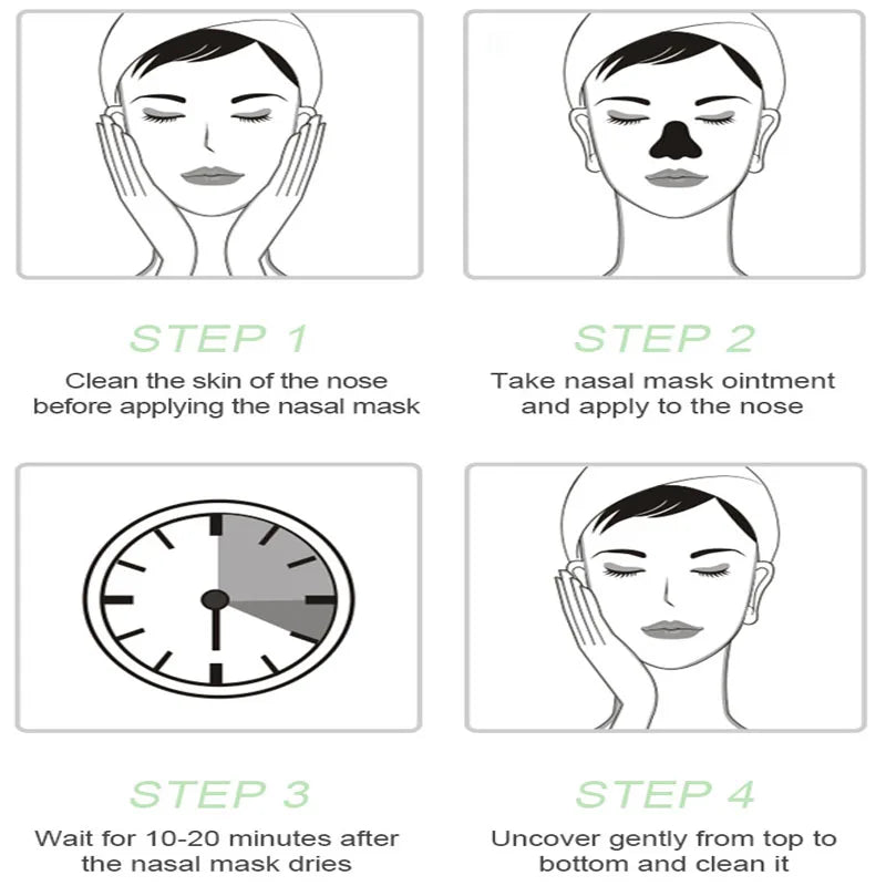 Blackhead Remover Nose Face Mask -  Glowcella