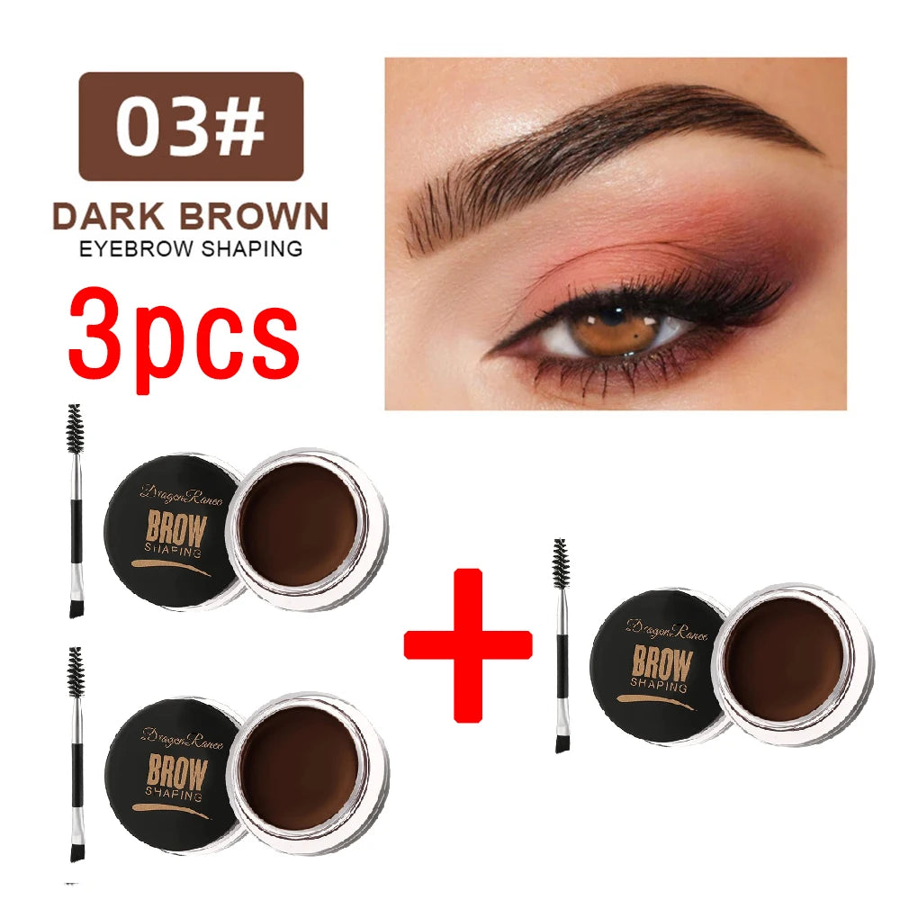 Waterproof 3D Natural Brow Gel Wax -  Glowcella
