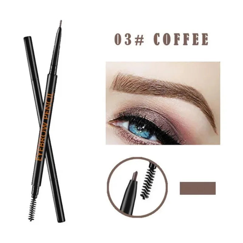 Natural Double Heads Automatic Eyebrow Pencil -  Glowcella