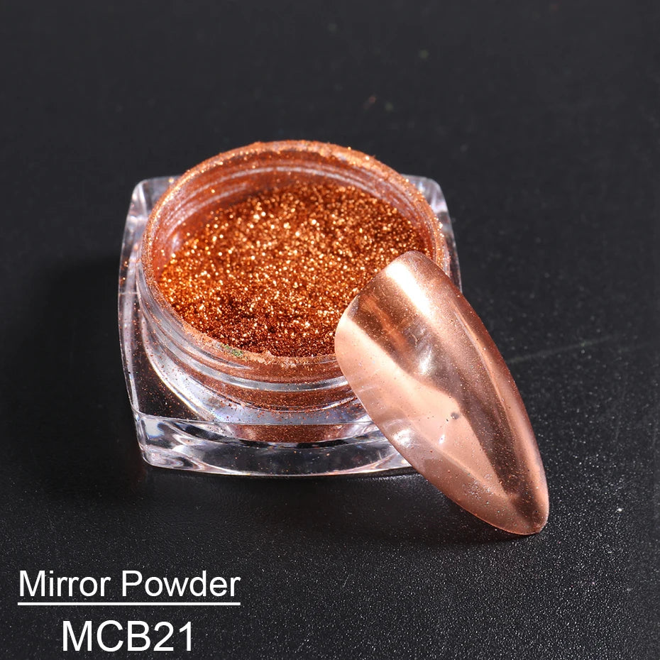 Moonlight Silver Cat Eye Nail Powder -  Glowcella