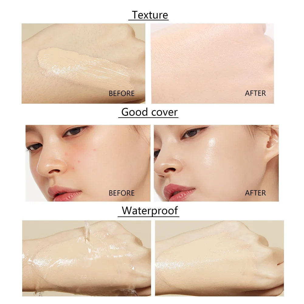 30ml Cream Matte Oil-Control Liquid Foundation -  Glowcella