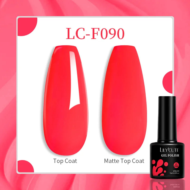 Red Series Nail Gel Polish -  Glowcella
