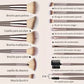 Complete Professional Make Up Brush Set -  Glowcella