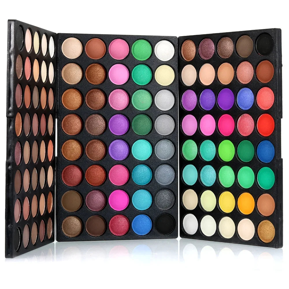 120 Colors Rainbow Eyeshadow Palette -  Glowcella