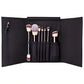 Silver Makeup Brushes Set -  Glowcella
