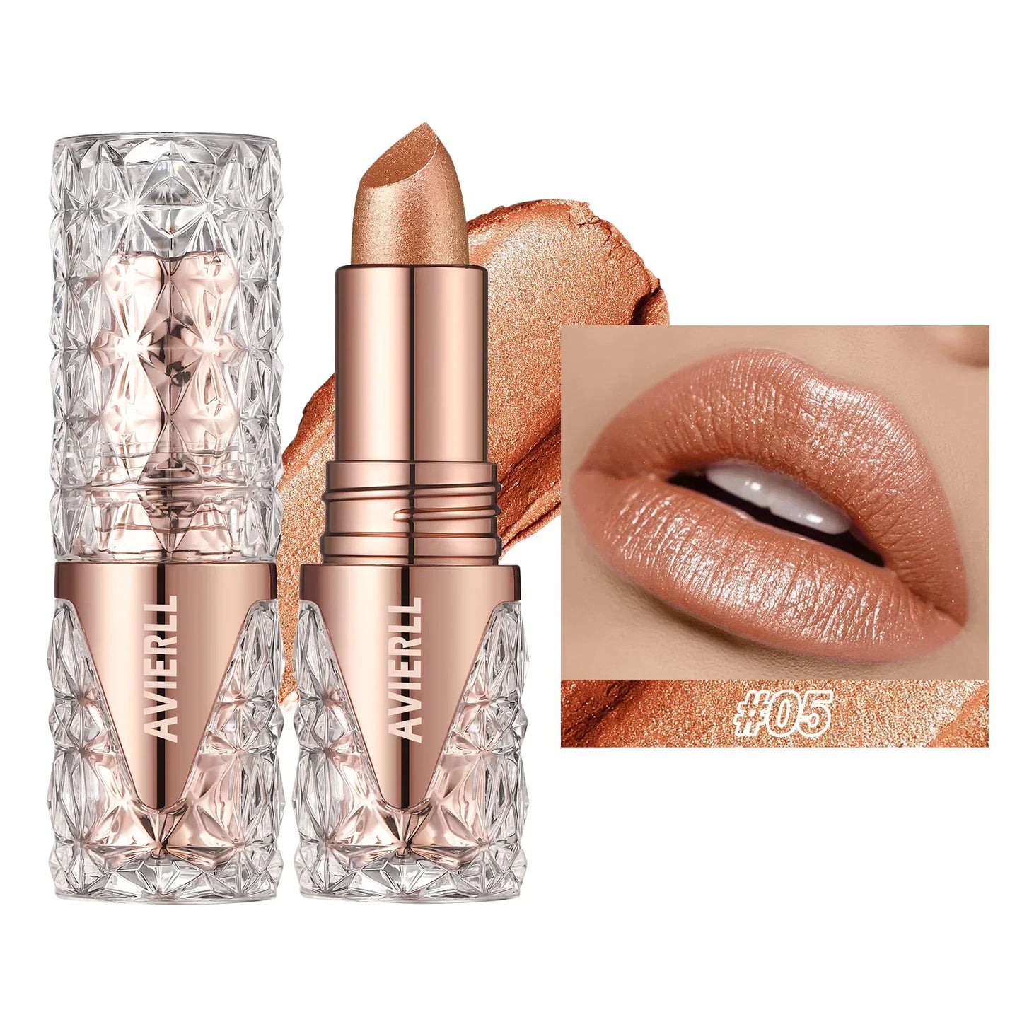 Metallic Finish Lipstick -  Glowcella