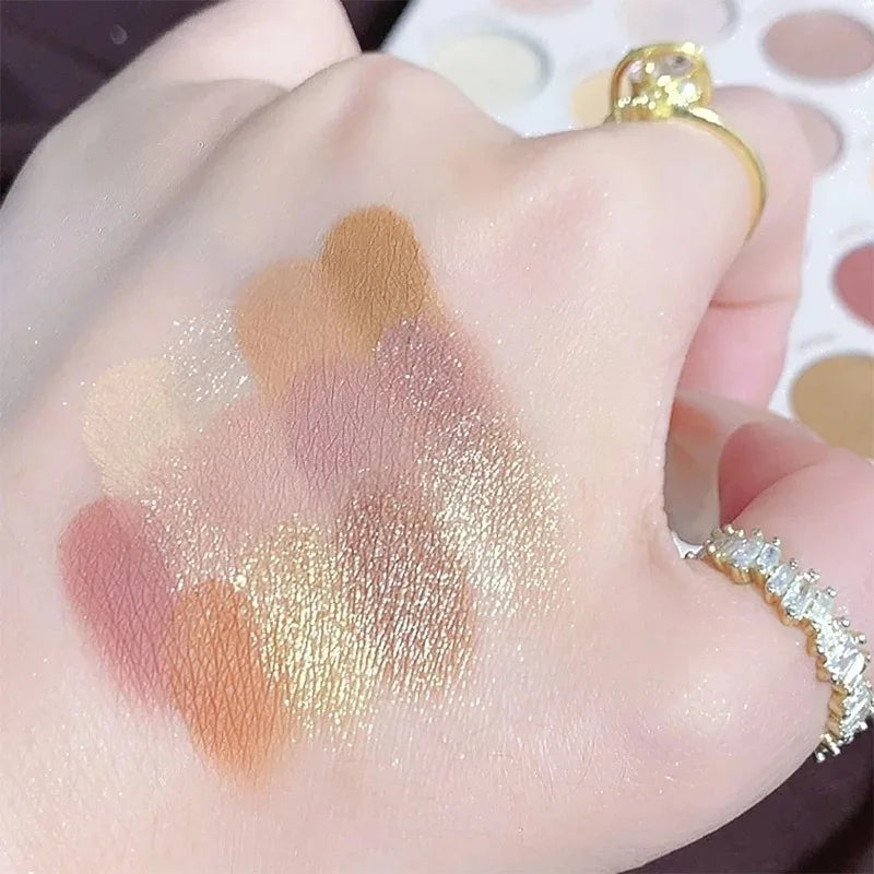 Highly Pigmented Eyeshadow Palette -  Glowcella