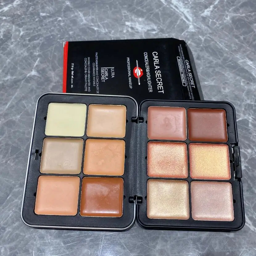 12 Color Blush Concealer Set -  Glowcella