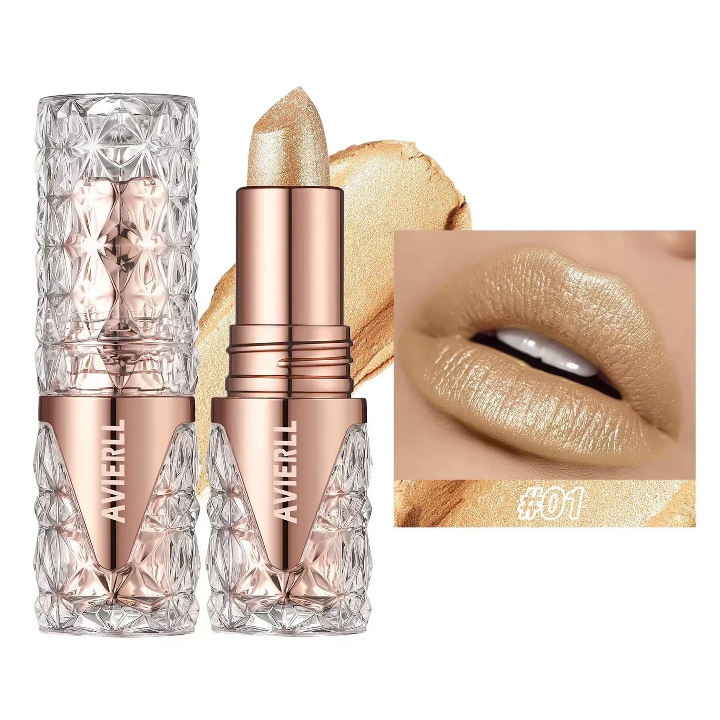 Metallic Finish Lipstick -  Glowcella