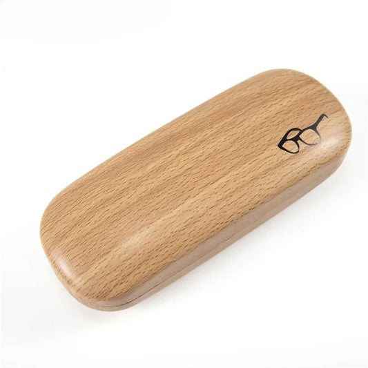 High-Quality Wooden Glasses Case -  Glowcella