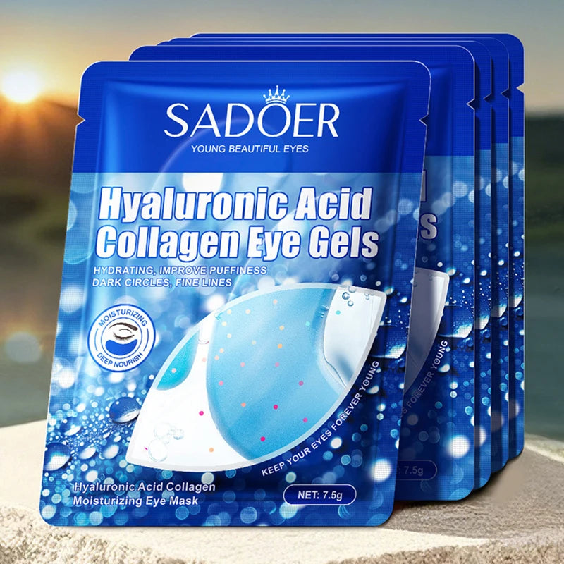 Collagen Gel Dark Circles Remover Eye Patches -  Glowcella