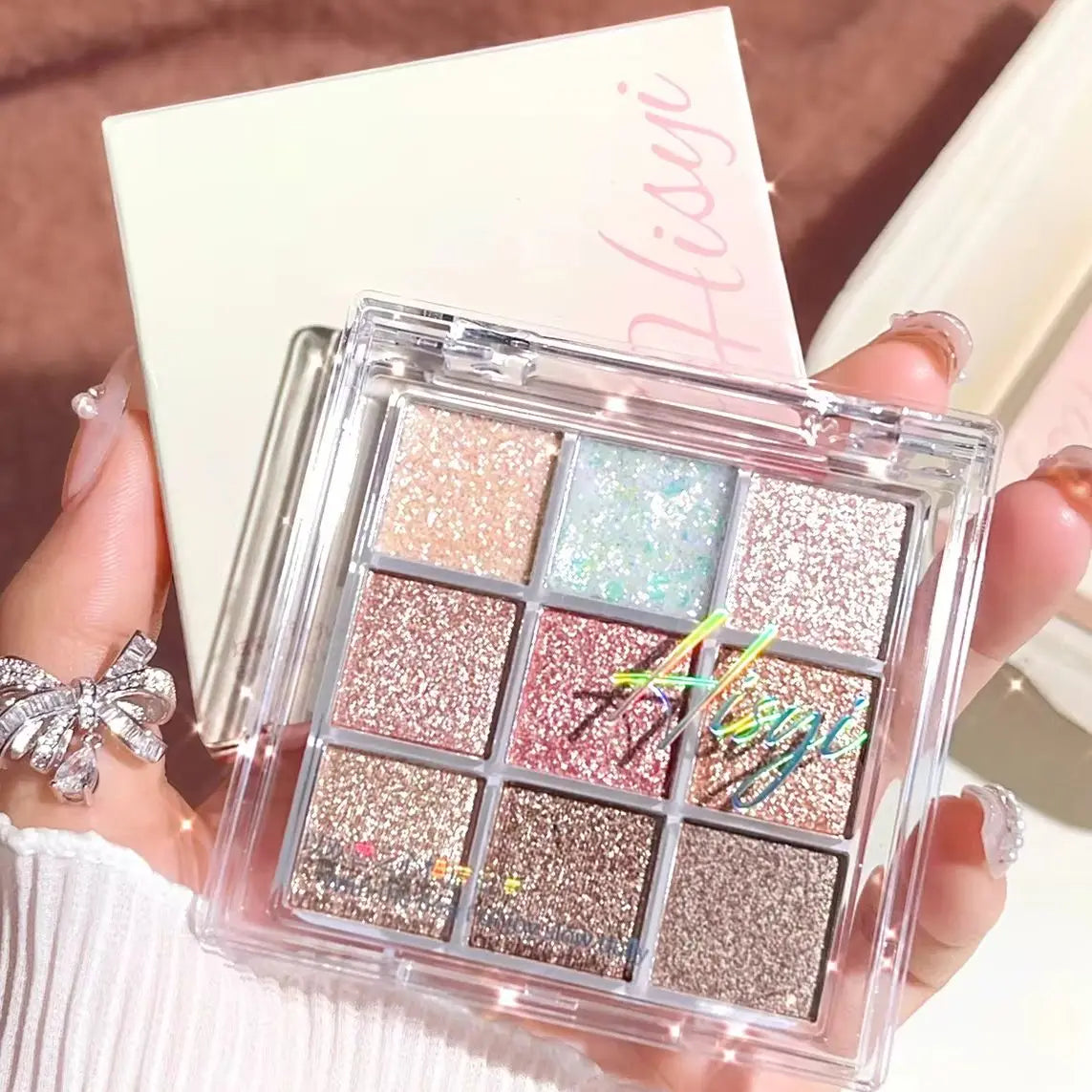Pearlscent Eyeshadow Palette -  Glowcella