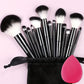 NEW 13PCS Makeup Brush Set Soft Fluffy Eye Shadow Foundation Blush Highlighter Concealer Brush Female Beauty Tool Christmas gift -  Glowcella