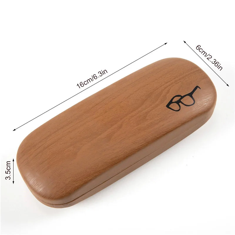 High-Quality Wooden Glasses Case -  Glowcella
