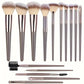 Complete Professional Make Up Brush Set -  Glowcella