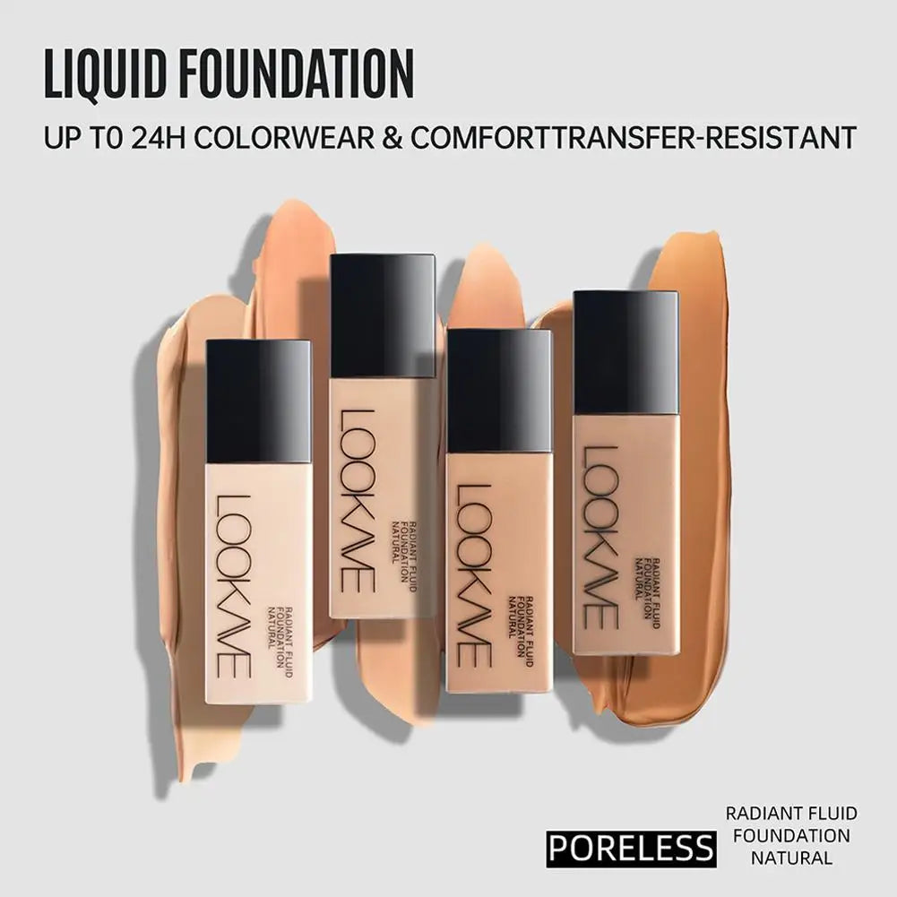 Long-lasting Moisturizing Liquid Foundation -  Glowcella